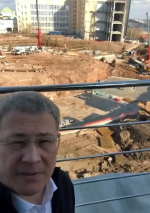 скриншот видео со страницы Радия Хабирова