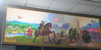 От имени Радия Хабирова в дар Музею Боевой Славы передана картина бойца - Газета Восход